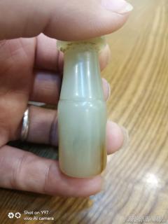 老和田玉烟嘴